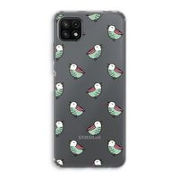 Vogeltjes: Samsung Galaxy A22 5G Transparant Hoesje