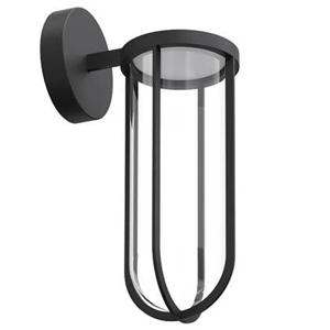 Flos In Vitro Outdoor wandlamp LED zwart