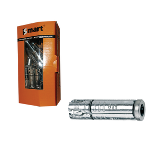 pgb-Europe SMART | Metalen keilbouthuls SMART M10x60 Zn | 25 st SM000H001100060E