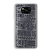 Marrakech print: Xiaomi Poco X3 NFC Transparant Hoesje
