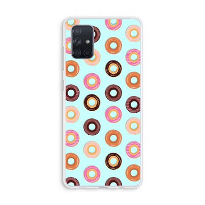 Donuts: Galaxy A71 Transparant Hoesje
