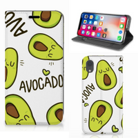 Apple iPhone Xr Magnet Case Avocado Singing