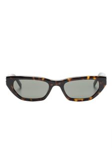 Saint Laurent Eyewear lunettes de soleil SL M126 à monture papillon - Marron