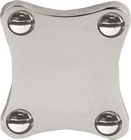Formani TIMELESS MRKB37 blind afdekplaatje klaver - glans nikkel