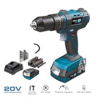 Set met boor en accessoires Koma Tools