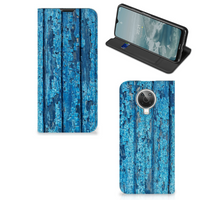 Nokia G10 | G20 Book Wallet Case Wood Blue - thumbnail