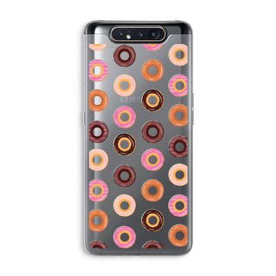 Donuts: Samsung Galaxy A80 Transparant Hoesje