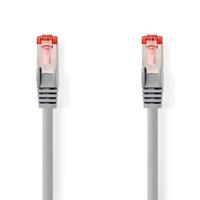 Nedis CAT6 Netwerkkabel | RJ45 Male | RJ45 Male | S/FTP | 1.00 m | Rond | LSZH | Grijs | Label - CCGL85221GY10