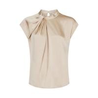 Neo noir - Beige | Dames | Blouse | Beige | 40 | regular | Kamst mode