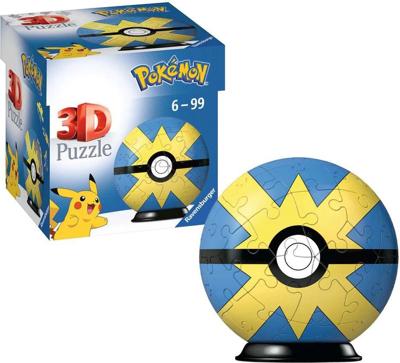 Pokemon - 3D Quick Ball Puzzle (55 pc)
