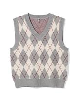 HEMA Damesspencer Hailey ruiten grijs (grijs)