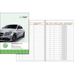 Sigel FA513 DIN A5 Ritregistratieboek Aantal paginas: 32 1 stuk(s)