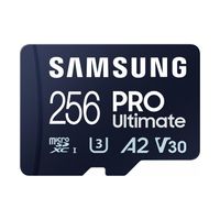 Samsung 256GB Micro SD Pro Ultimate UHS-I U3 A2 V30 200MB/s geheugenkaart