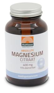 Absolute magnesium citraat