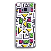 8-bit N°4: Samsung Galaxy S8 Transparant Hoesje