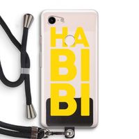 Habibi Majorelle : Pixel 3 Transparant Hoesje met koord