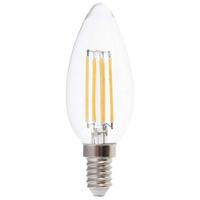 V-TAC 217423 LED-lamp Energielabel F (A - G) E14 Kaars 6.00 W Warmwit (Ø x h) 35 mm x 98 mm 1 stuk(s) - thumbnail