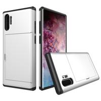 Schokbestendig robuuste Armor beschermende case met kaartsleuf voor Galaxy Note 10 Pro (wit) Schokbestendig robuuste Armor beschermende case met kaartsleuf voor Galaxy Note 10 Pro (wit)