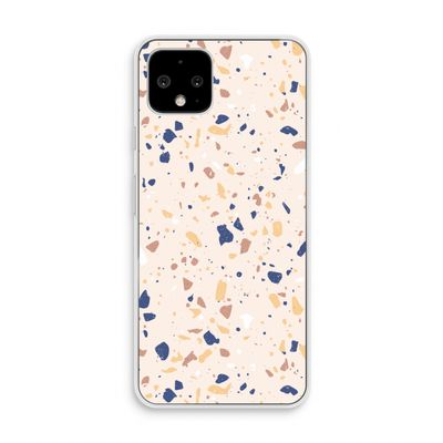 Terrazzo N°23: Pixel 4 Transparant Hoesje