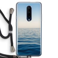 Water horizon: OnePlus 7 Pro Transparant Hoesje met koord