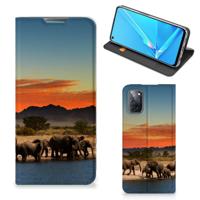 OPPO A52 | A72 | Hoesje maken | Olifanten