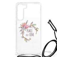 Samsung Galaxy S23 Plus Stevig Bumper Hoesje Boho Text