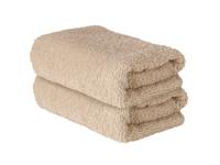LIVARNO Set van 2 gastendoekjes 30 x 50 cm (Beige)