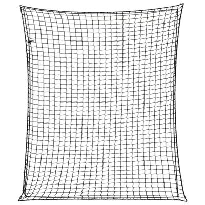 VidaXL Aanhangwagennet elastisch touw 3,5x3 m polypropeen zwart