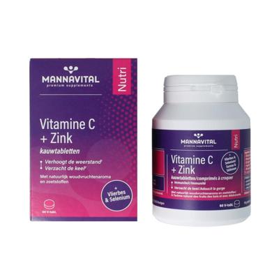 Mannavital Vitamine C plus zink