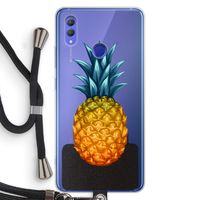 Grote ananas: Honor Note 10 Transparant Hoesje met koord