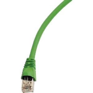 Telegärtner Cat.5e - Wiring 1:1 - U/UTP (PVC) MP8 100-1,0 green netwerkkabel 1 m