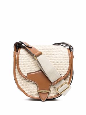 ISABEL MARANT sac à bandoulière Botsy bi-matière - Tons neutres