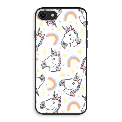 Rainbow Unicorn: iPhone 8 Biologisch afbreekbaar hoesje