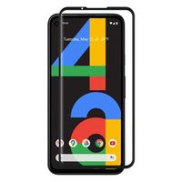 Shop4 - Google Pixel 4a Glazen Screenprotector - Edge-To-Edge Gehard Glas Transparant - thumbnail