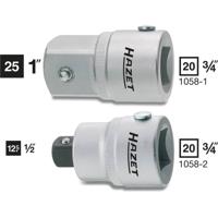 Hazet 1058-2 1058-2 Dopsleuteladapter Aandrijving 3/4 (20 mm) Uitvoering 1/2 (12.5 mm) 52.3 mm 1 stuk(s)