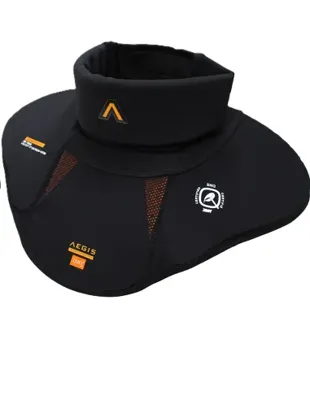 Aegis Ng Goalie Pro Interceptor Neckguard Met D3o L/xl