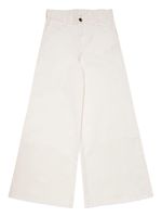 Marni Kids jean ample à boutonnière - Blanc