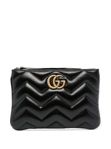 Gucci pochette GG Marmont - Noir