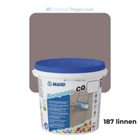Mapei | Kerapoxy Easy Design | 187 Linnen | Voegmiddel