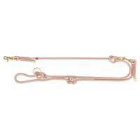 TRIXIE HONDENRIEM SOFT ROPE VERSTELBAAR ROZE / LICHTROZE 200X0,6 CM