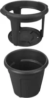 Elho green basics aardappel pot 33 cm living black