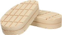 Easy Hoof Block hout