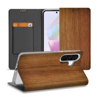 Samsung Galaxy A56 | A36 Book | Wallet Case | Donker Hout