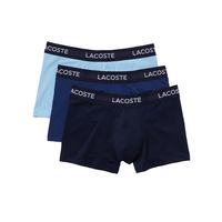 Lacoste Lacoste Boxershorts Heren Microfiber Blauw 3-Pack - thumbnail
