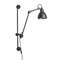 DCW Editions Lampe Gras N210 Round Wandlamp - Zwart/koper - thumbnail