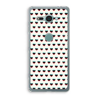 Hartjes: Sony Xperia XZ2 Compact Transparant Hoesje