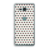 Hartjes: Sony Xperia XZ2 Compact Transparant Hoesje