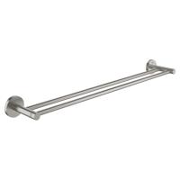 GROHE Essentials Handdoekhouder - 60cm - dubbel - supersteel 40802dc1 GROHE Essentials Handdoekhouder - 60cm - dubbel - supersteel 40802dc1