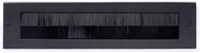 Tochtborstel BASICS LB535BI - mat zwart - thumbnail