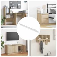 Ladegeleider 55 pcs Wit Staal